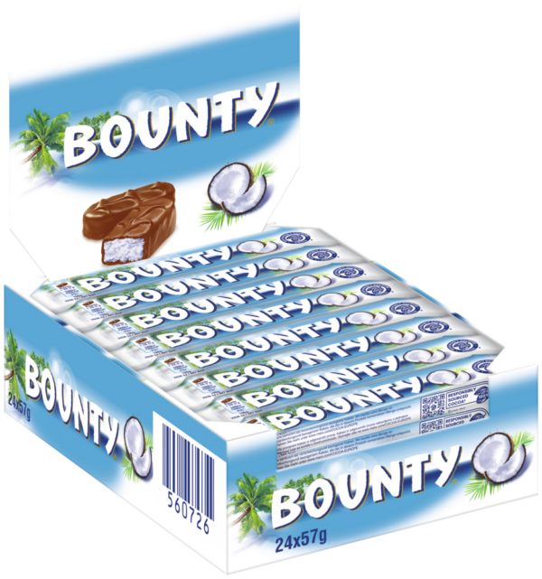 FISGUS® Mars Kollektion - 32 Snickers - 32 Mars - 32 Twix - 24 Bounty = 120 Stk. = 6,2KG – Bild 5