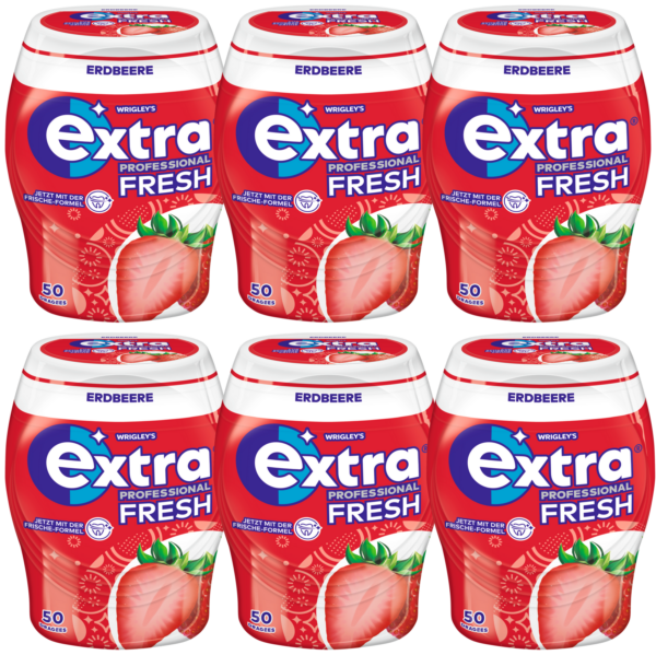 EXTRA® PROFESSIONAL Fresh Dose Erdbeer 6x50 Dragees