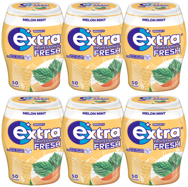 EXTRA® PROFESSIONAL Fresh Dose Melon Mint 6x50 Dragees