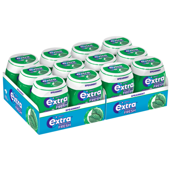 EXTRA® PROFESSIONAL Fresh Dose Spearmint 12 x 50 Dragees