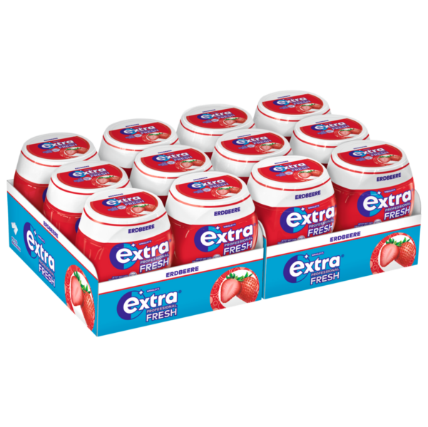 EXTRA® PROFESSIONAL Fresh Dose Erdbeere 12 x 50 Dragees